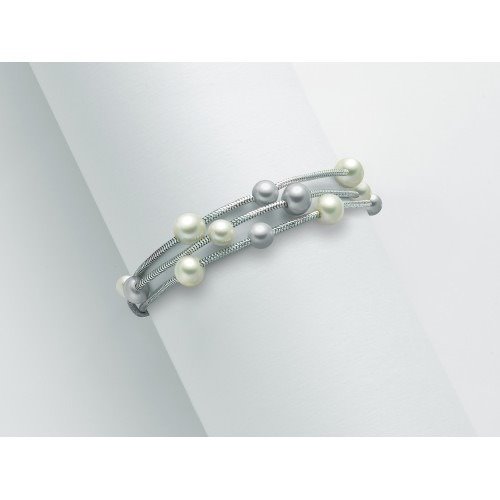 Bracciale Miluna Donna Miss Italia in Argento Perla PBR2835 - PBR2835